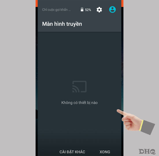 Chọn kết nối các thiết bị có trong danh sách